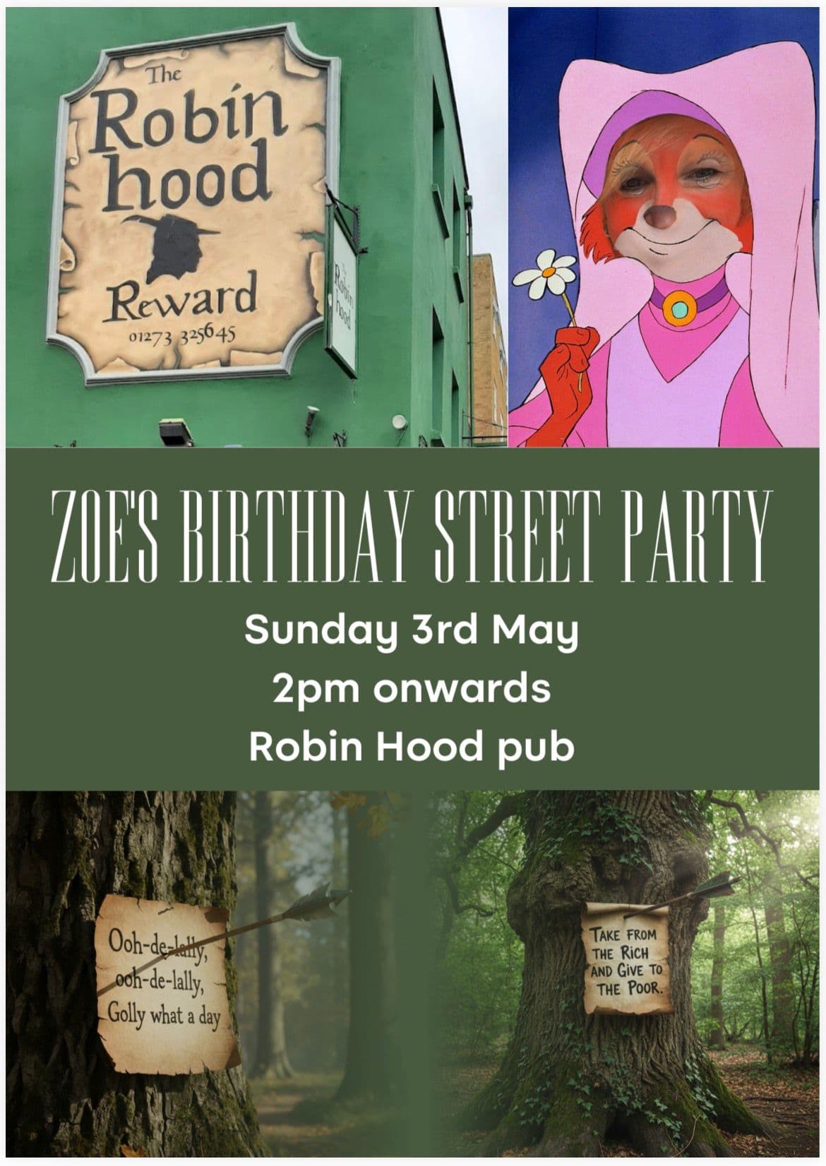 Zoe's Birthday Street Party
